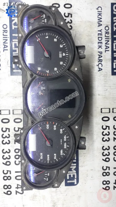 ÇIKMA Porsche Cayenne 3.2 Km Saati Gösterg Paneli 7L5920870C