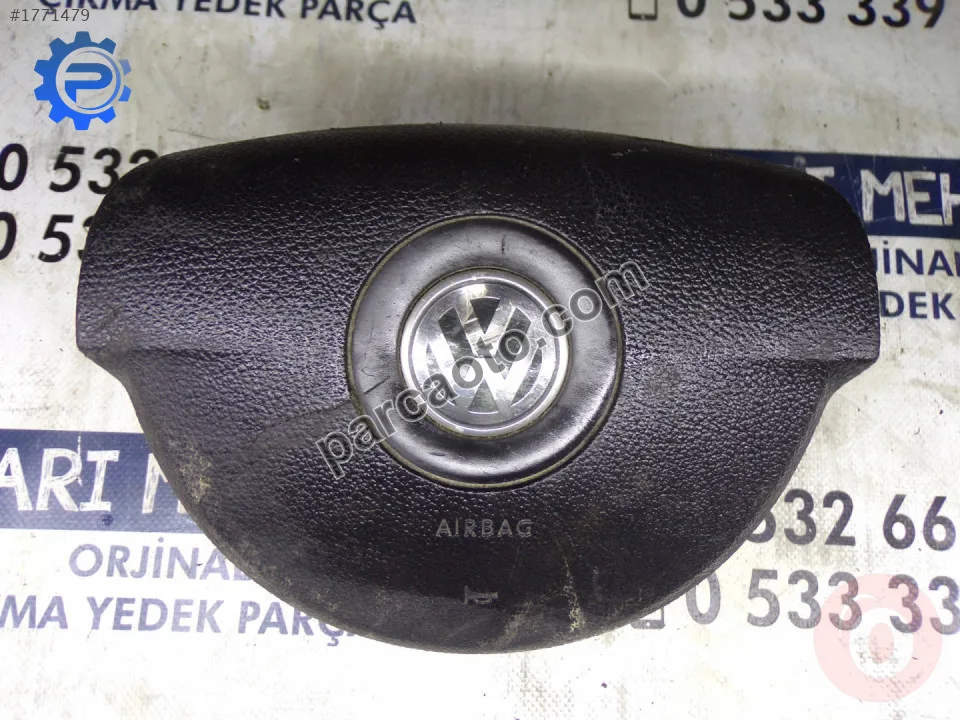 Çıkma vw passat b6 2007 direksiyon simidi airbag 3c0880201b