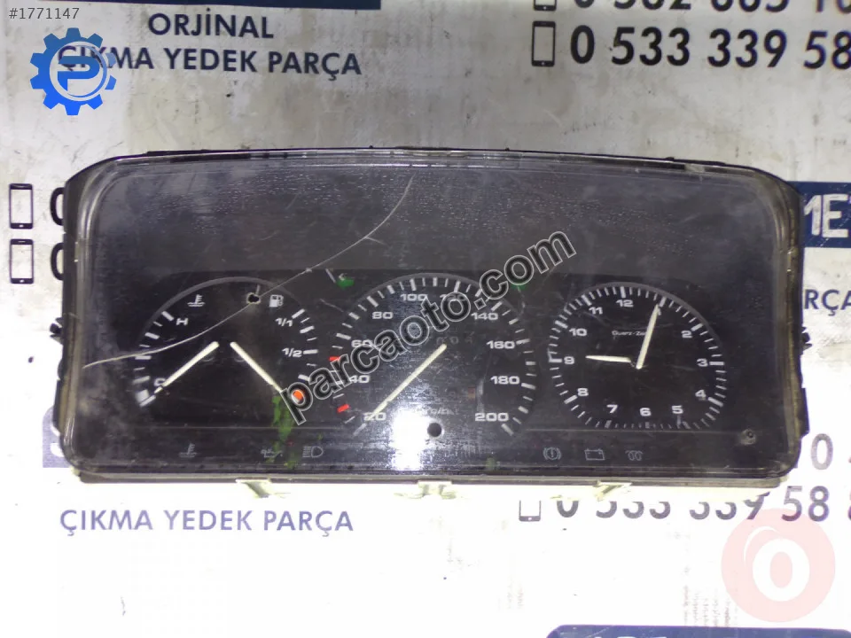Çıkma vw transporter t4 km hız gösterge saati 81117657