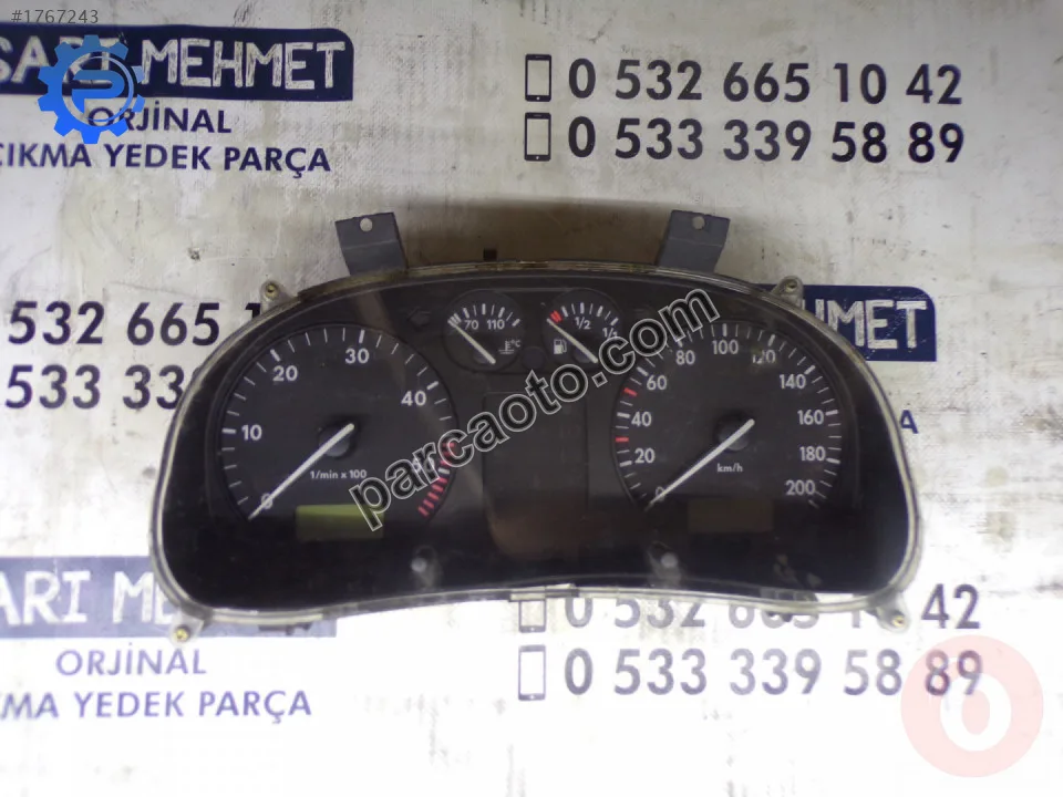 Çıkma vw polo 1998 km saati 6n0919861  6n0 919 861