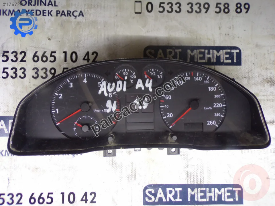Çıkma audi a4 km saati 8d0919034 , 8d0 919 034