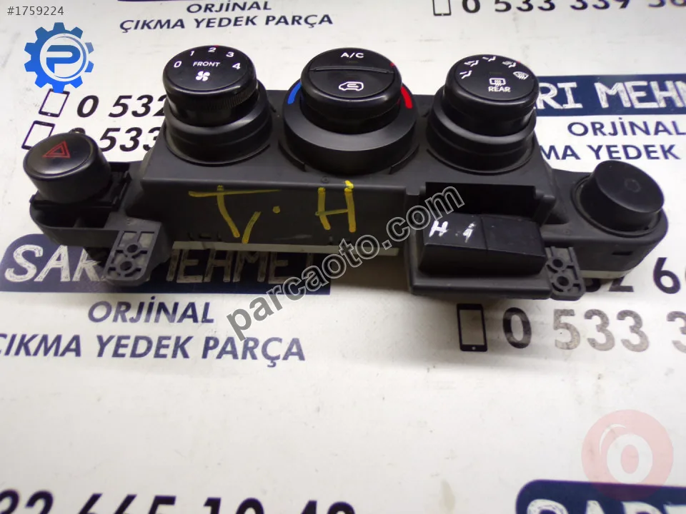 Hyundai Starex Klima Kontrol Panel - Konya Selçuklu