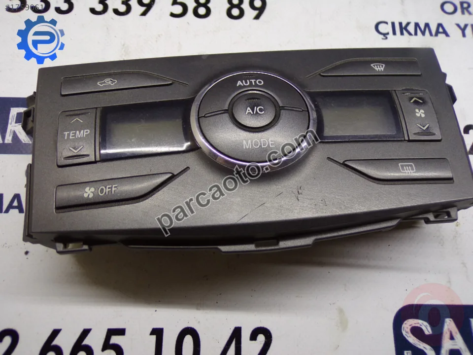 Toyota Corolla Klima Kontrol Panel - Konya Selçuklu