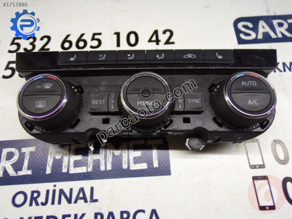 Skoda Superb Klima Kontrol Panel - Konya Selçuklu