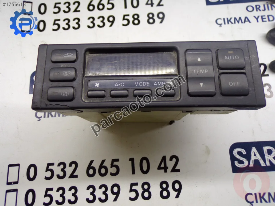 Mazda 626 Klima Kontrol Panel - Konya Selçuklu