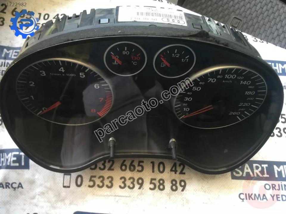 Audi a3 km saati 8p0920900c
