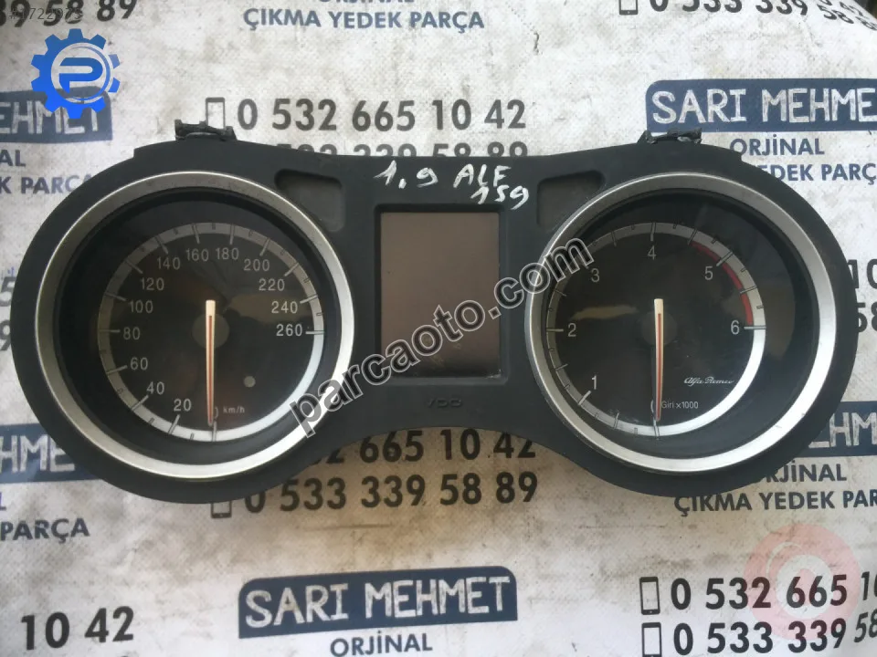 Alfa Romeo 159 Gösterge Paneli - Konya Selçuklu