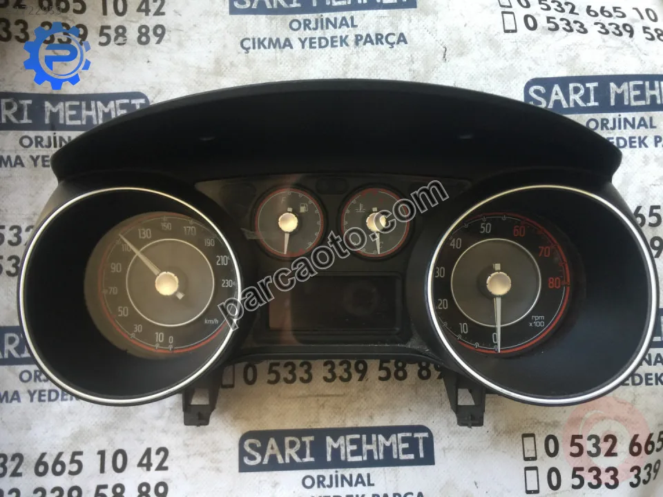 Fiat Punto Gösterge Paneli - Konya Selçuklu