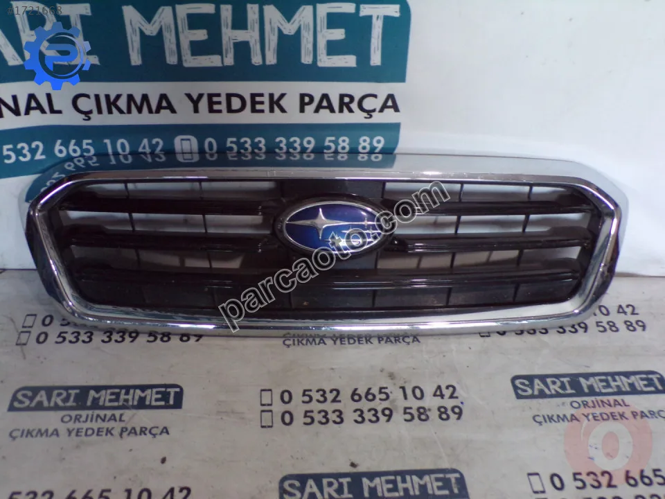 Çıkma subaru levorg 2014 radyatör ızgarası 91121va020