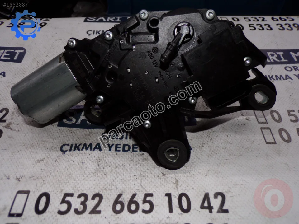 Çıkma vw touran arka cam silecek motoru 0 390 201 218 1t0
