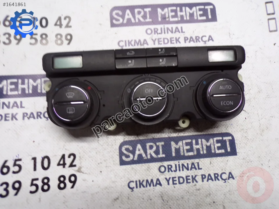 Çıkma vw grubu 2005-2011 kalorifer ve klima kontrol ünitesi