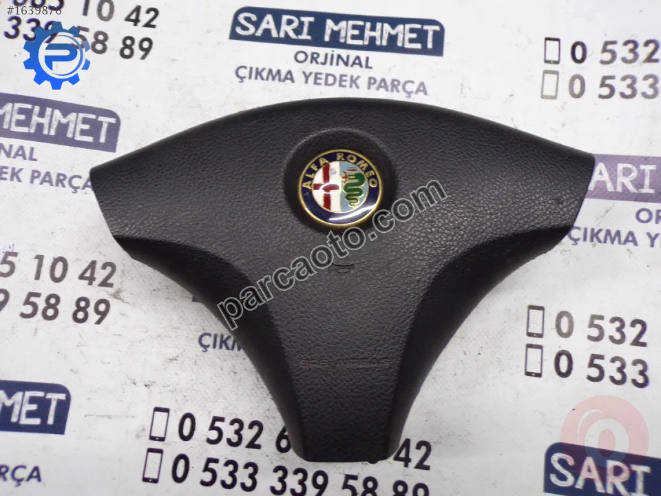 Çıkma alfa romeo 156  1997-2002 direksiyon airbag 156016820