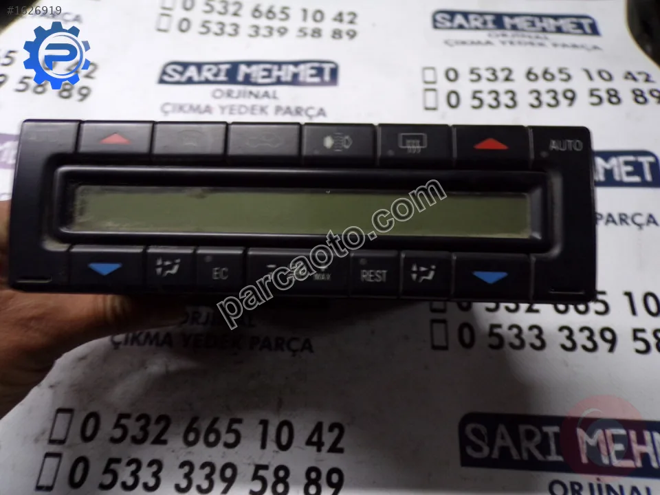 ÇIKMA MERCEDES-BENZ W210 E SERİSİ DİJİTAL KLİMA PANELİ ÇIKMA MERCEDES-BENZ W210 E SERİSİ DİJİTAL KLİMA PANELİ