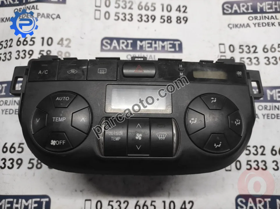 Çıkma 84010-42030 klima ve ısıtıcı kontrol paneli