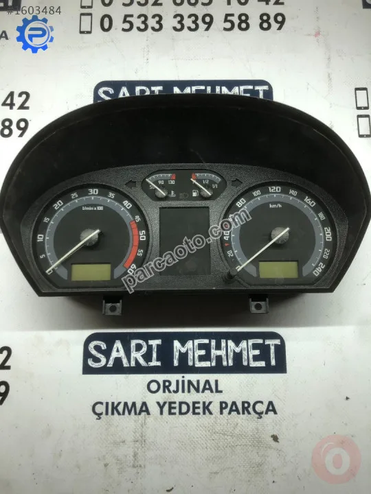 Çıkma skoda fabia km gösterge saati 88311298