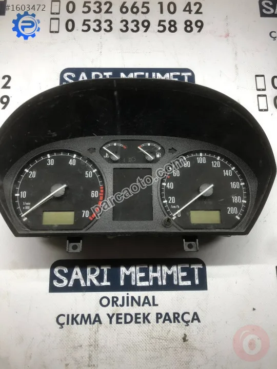 Çıkma skoda fabia km gösterge saati  6y0 920 880 l 11008025
