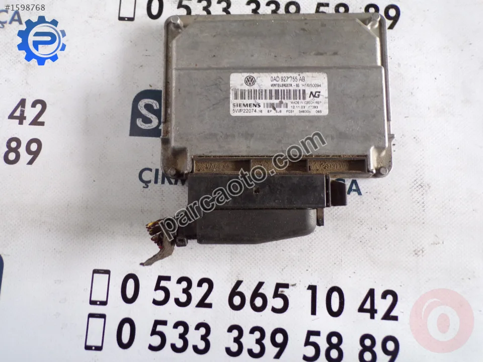 Volkswagen Touareg Motor - Konya Selçuklu