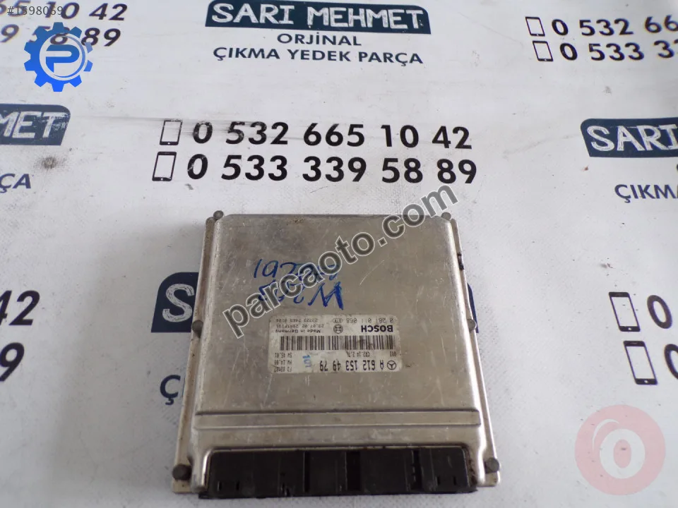 Çıkma mercedes w203 c270cdı motor beyni a 612 153 49 79