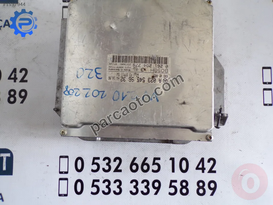 Mercedes E Serisi Motor - Konya Selçuklu