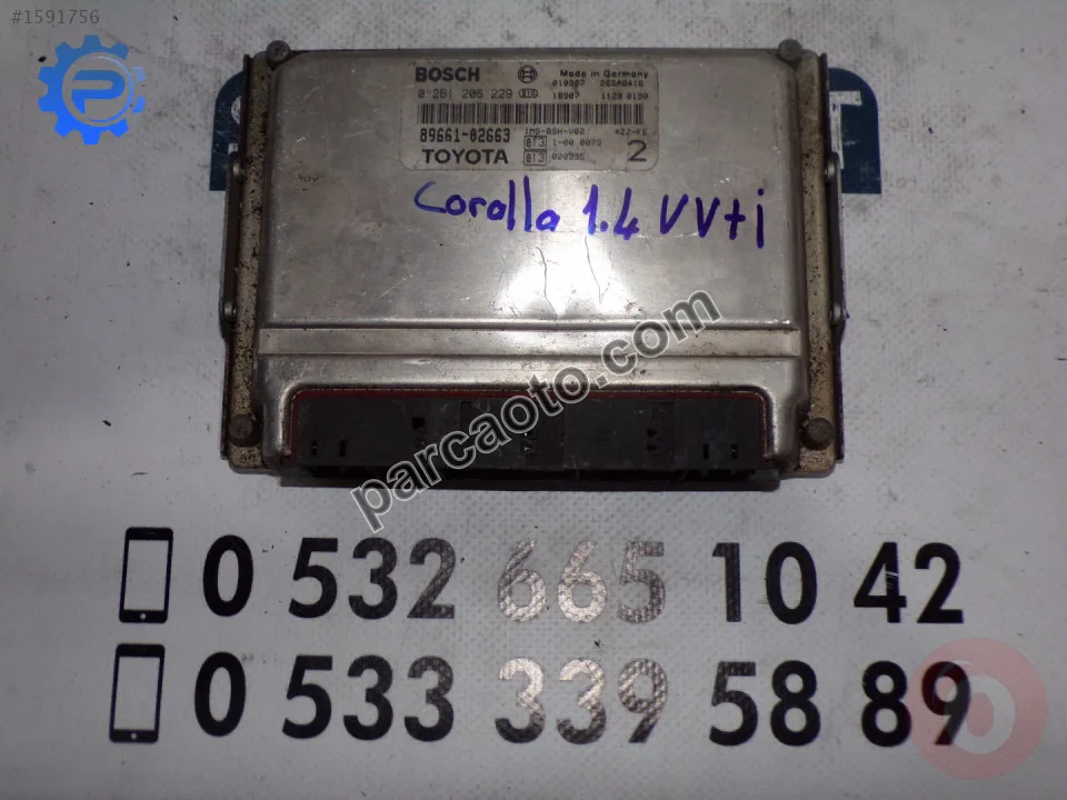 Toyota Corolla Motor - Konya Selçuklu