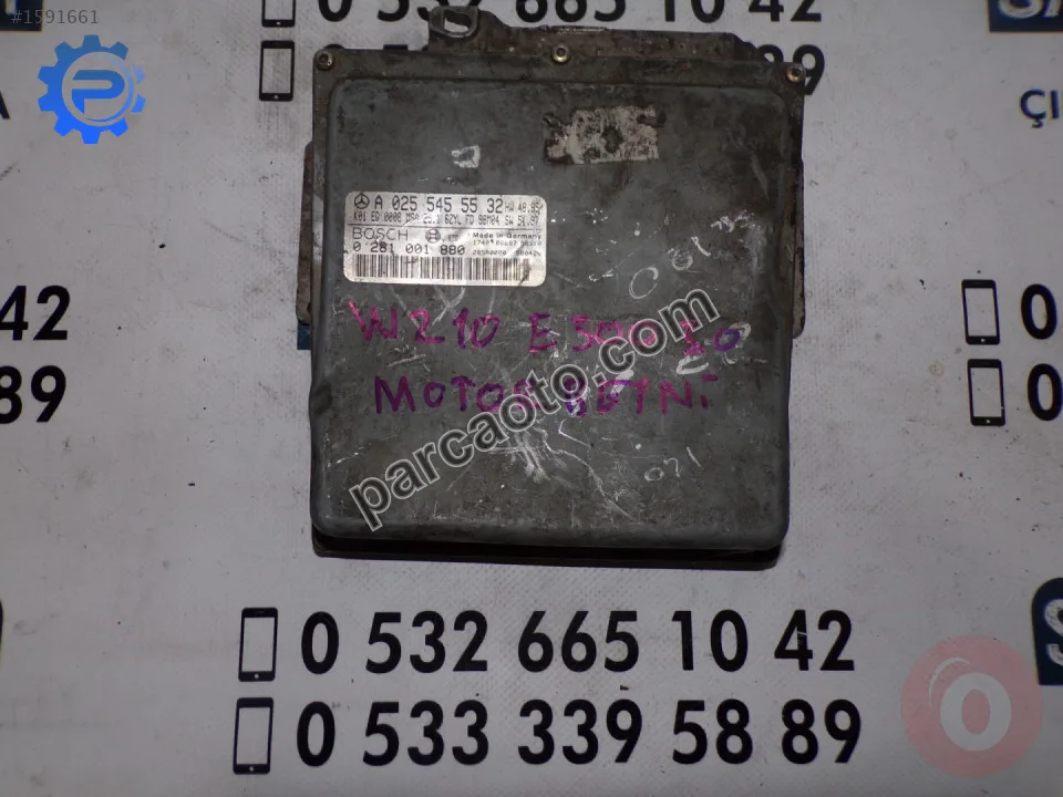 Mercedes E Serisi Motor - Konya Selçuklu