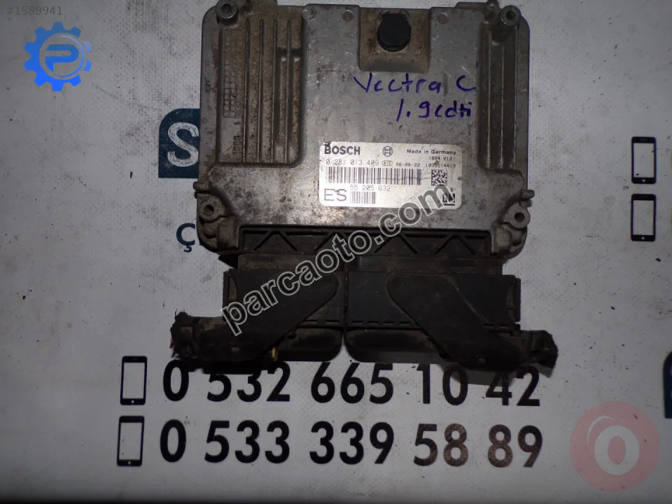 Opel Vectra C 1.9CDTI 0281013409 EDC16C9 1037379432