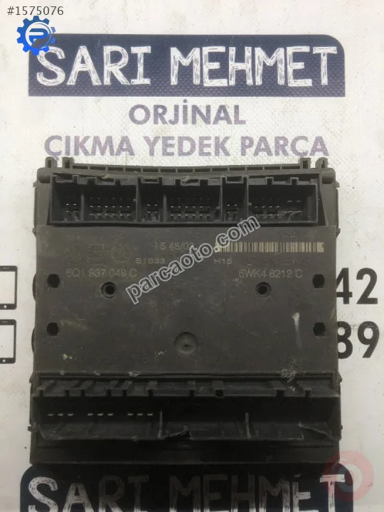 Çıkma skoda fabia 1.2 kontrol ünitesi 6q1 937 049 c