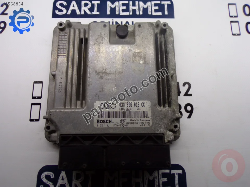 Çıkma audi a3 motor beyni 03g906016cc - 03g 906 016 cc