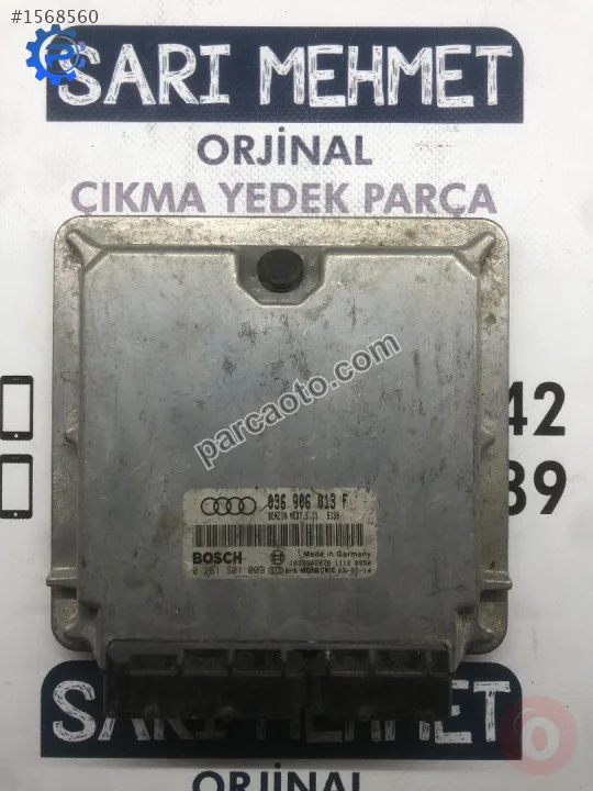 Çıkma audi a2 1.6 fsı motor beyni 036906013f - 036 906 013 f