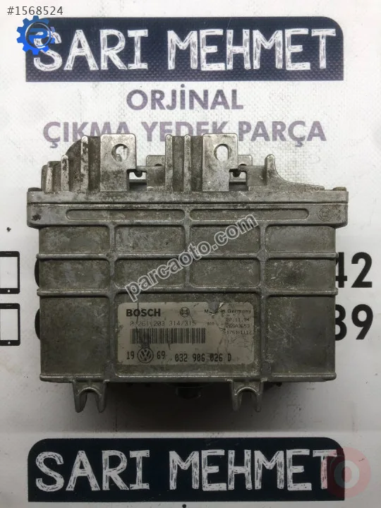 Çıkma vw golf mk3 motor beyni 032906026d - 032 906 026 d