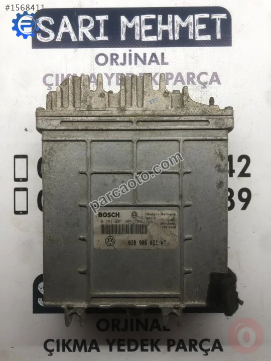 Çıkma vw passat 1.9 motor beyni 028906021at - 028906021 at
