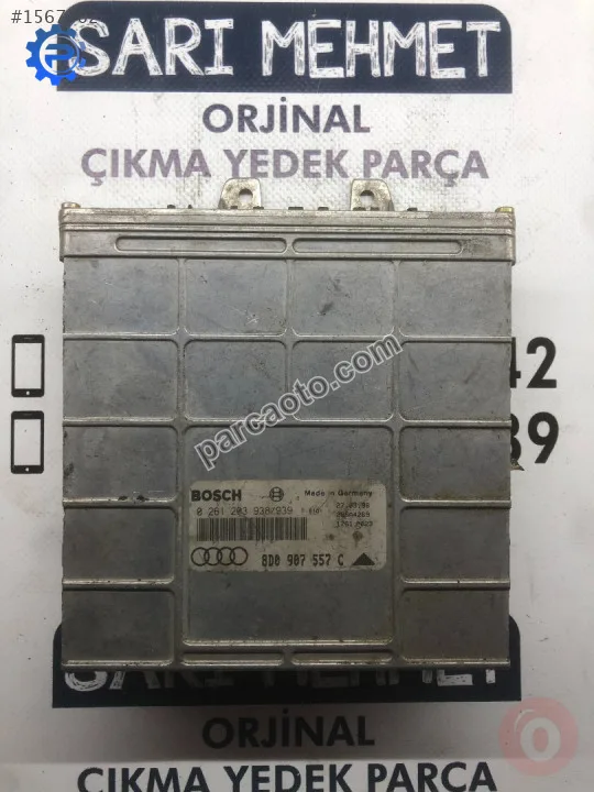 Çıkma audi a4 1.8 motor beyni 8d0907557c - 8d0 907 557 c