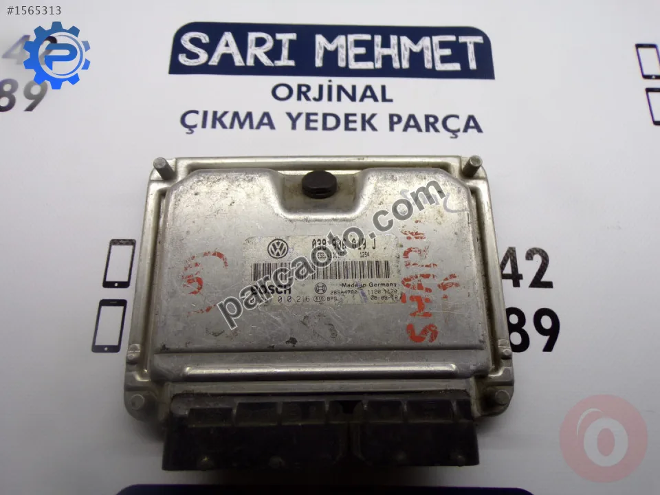 Çıkma vw sharan 1.9 tdi motor beyni 038906019j