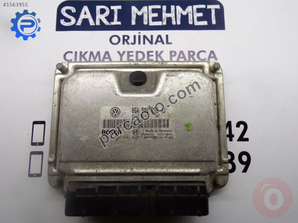 Çıkma vw sharan 2.0 motor beyni 06a906032aj - 06a906032 aj