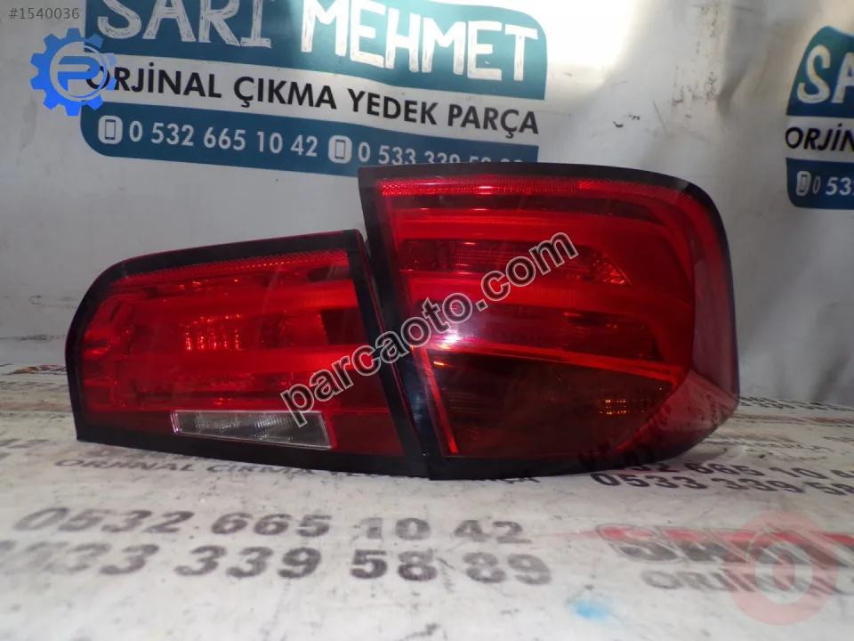Çıkma bmw f30 sol  iç ve dış stop