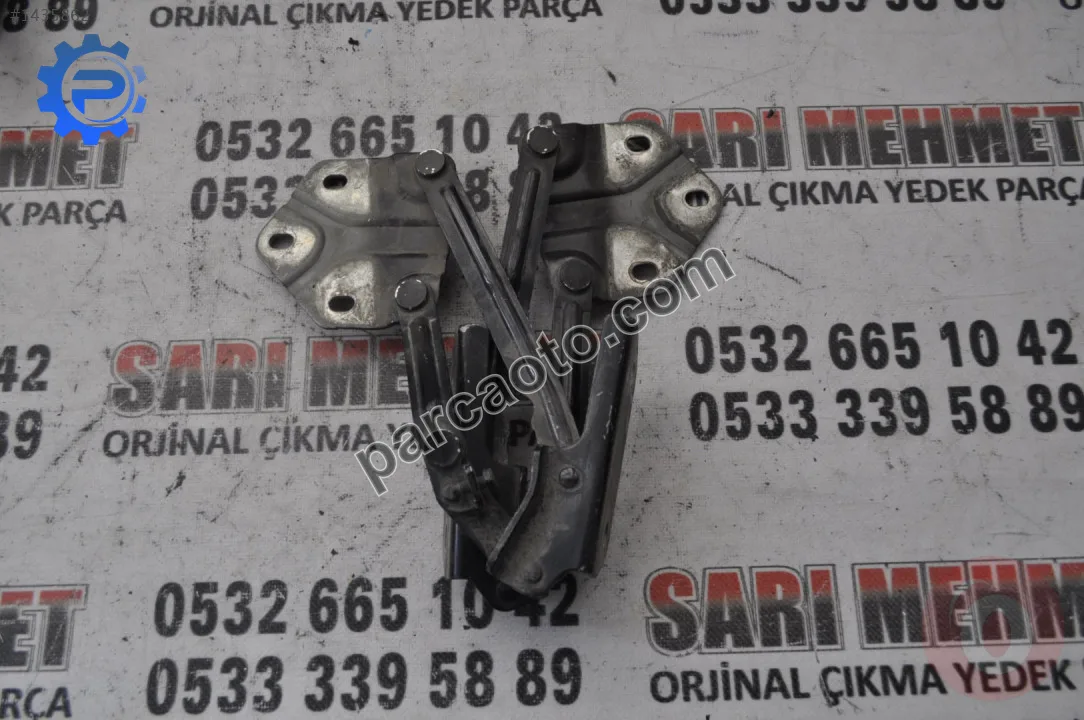 Çıkma vw caddy 3 delikli kaput menteşesi