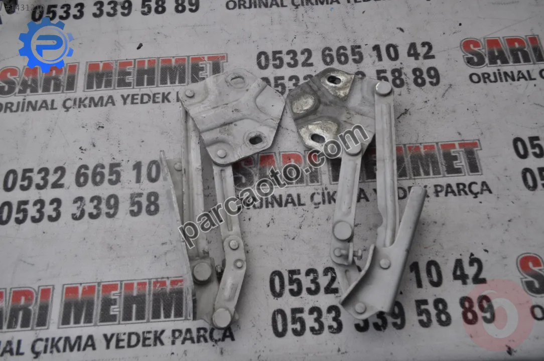 Çıkma vw caddy 2 delikli kaput menteşesi