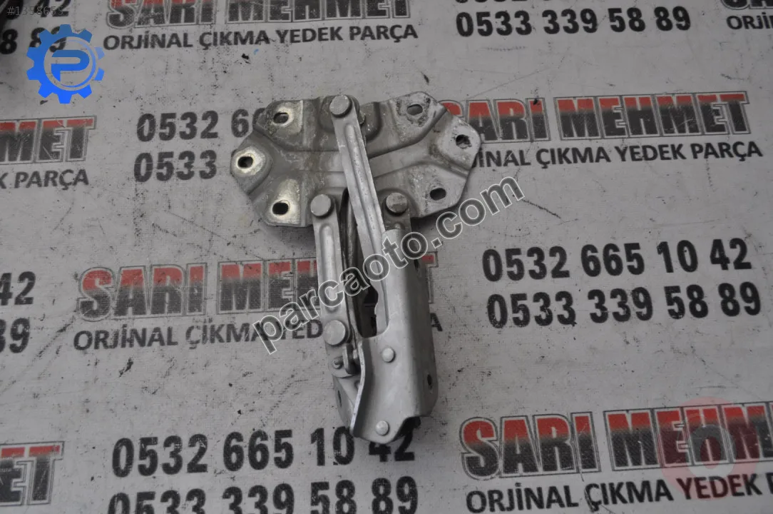 Çıkma caddy 3 delikli kaput menteşesi