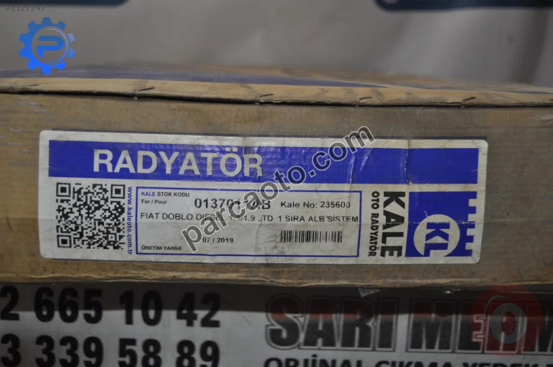 Fiat Doblo Radyatör - Konya Selçuklu