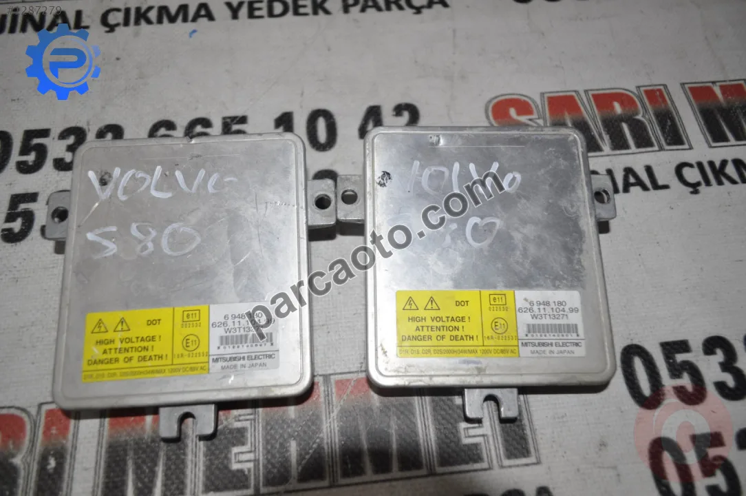 Volvo S80 Far Beyni - Konya Selçuklu