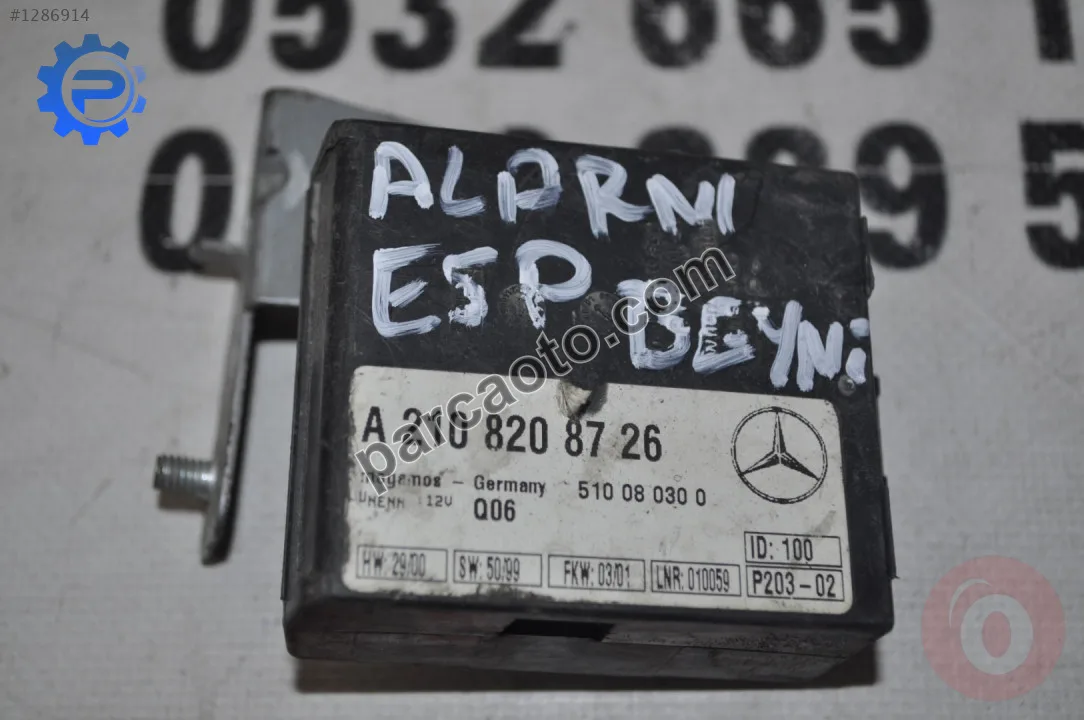 Mercedes E Serisi Beyin - Konya Selçuklu