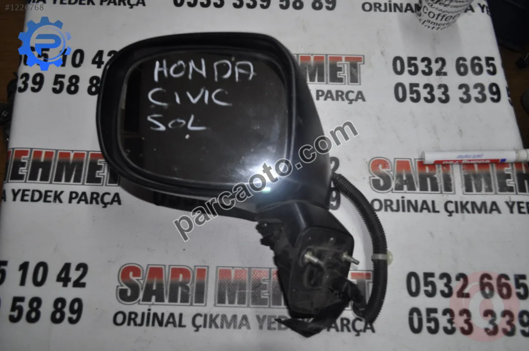 Honda Civic Dış Ayna Komple - Konya Selçuklu