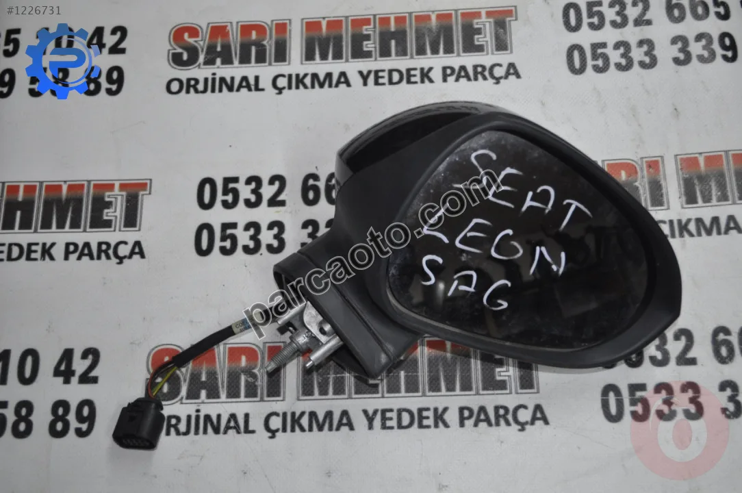 Seat leon çıkma sağ ayna