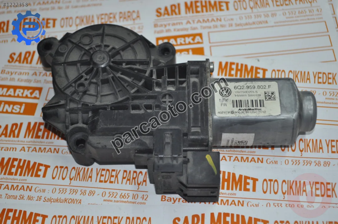 ÇIKMA vw polo sol ön cam motoru 6q2959802f