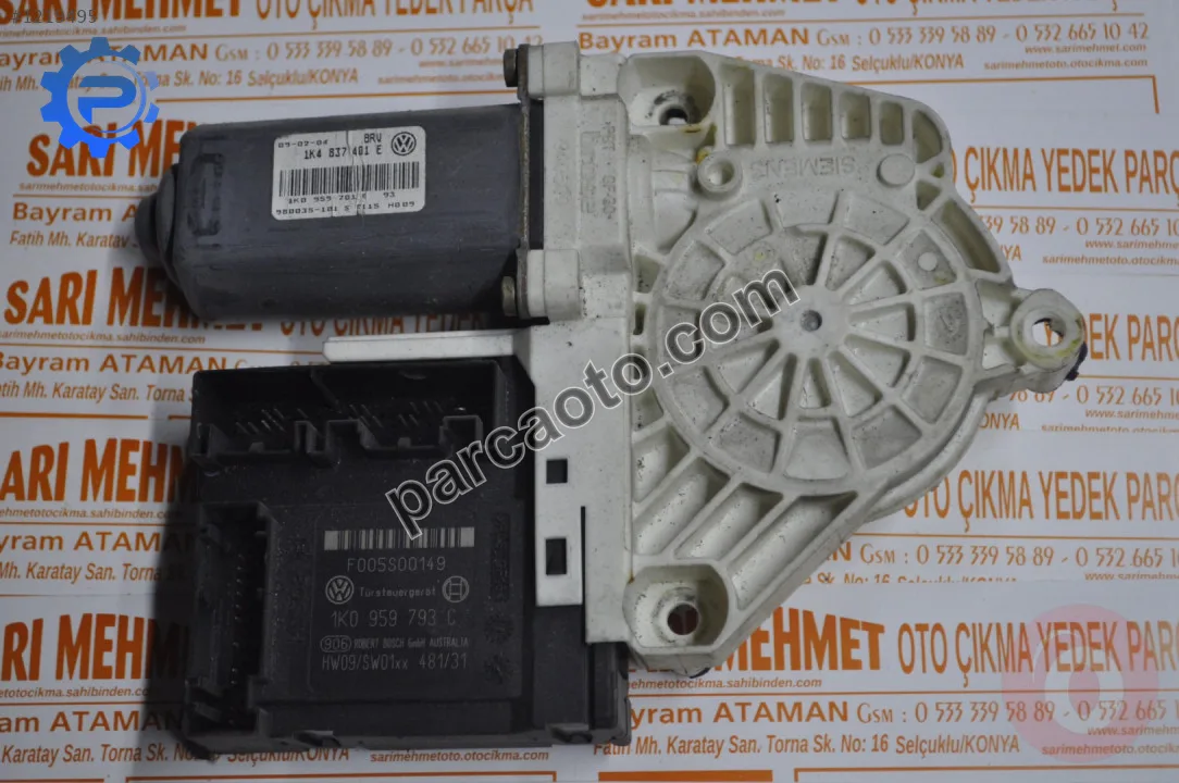 ÇIKMA Volkswagen Golf5 Cam Motoru Cam Kartı 1K0959793C
