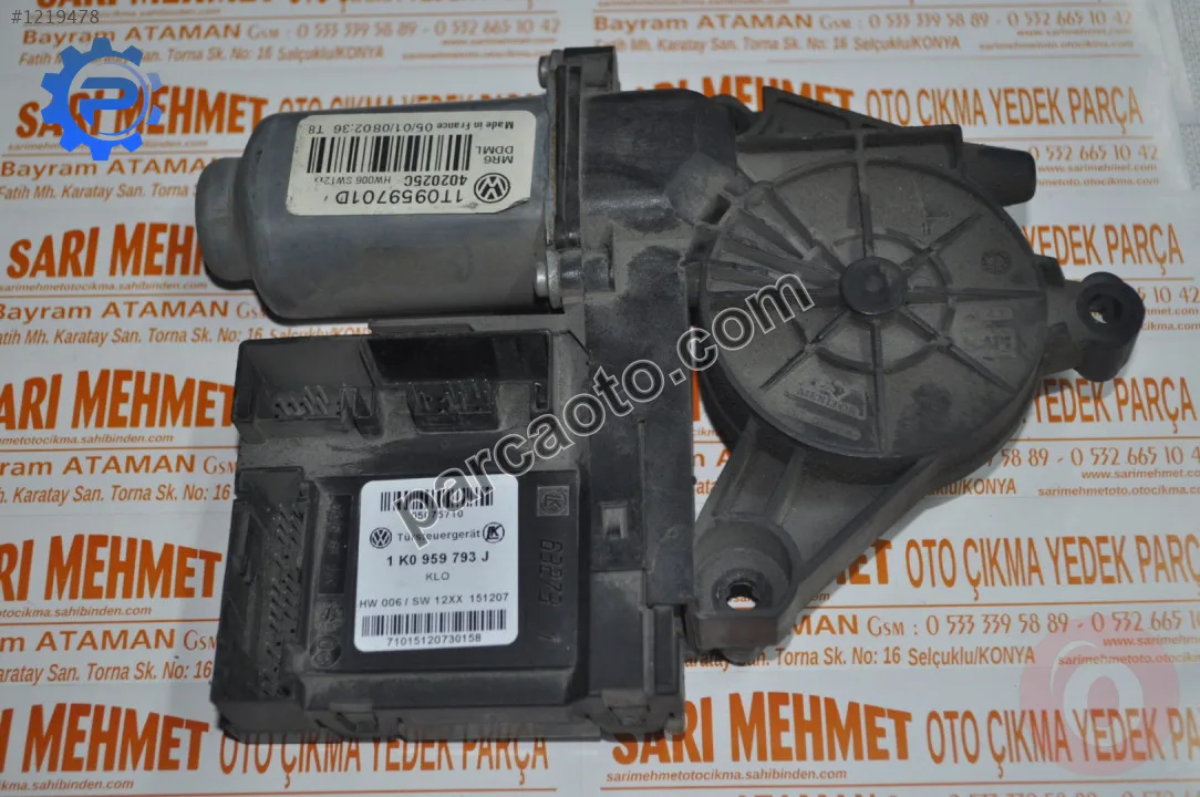 Volkswagen Caddy Cam Motoru - Konya Selçuklu