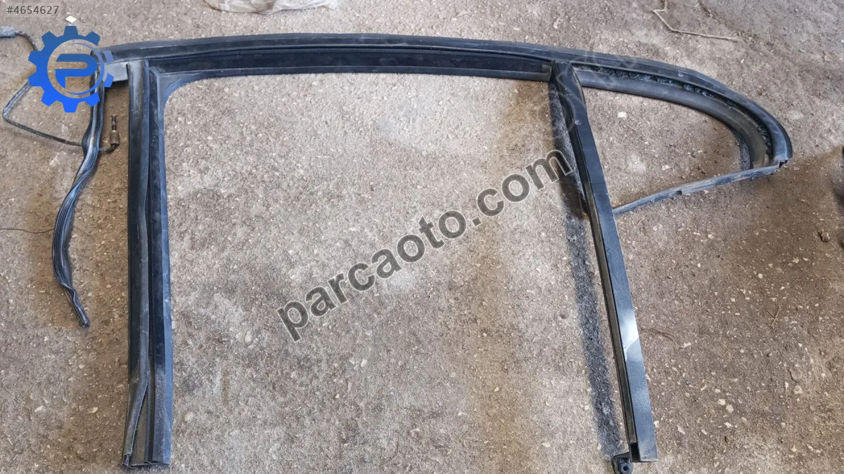 Renault fluence sol arka kapı cam fitli