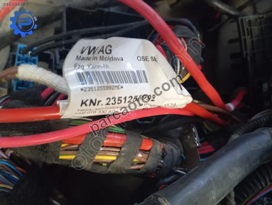 WW T7.Otomotik vites Elektrik tesisatı 2351255992