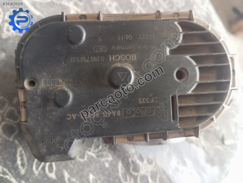 Ford Fiesta 1.25 Gaz kelebeği 8A6G-9F991-AC