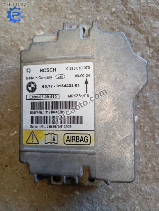 BMW 1 Airbag beyni 0285010070